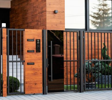 electric gate automation intercom systems